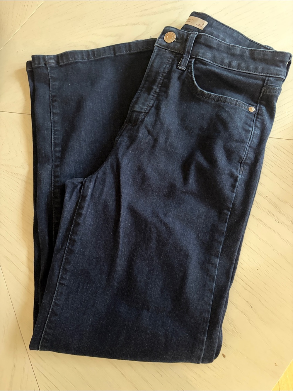 LC Lauren Conrad Dark Blue Straight Leg Jeans